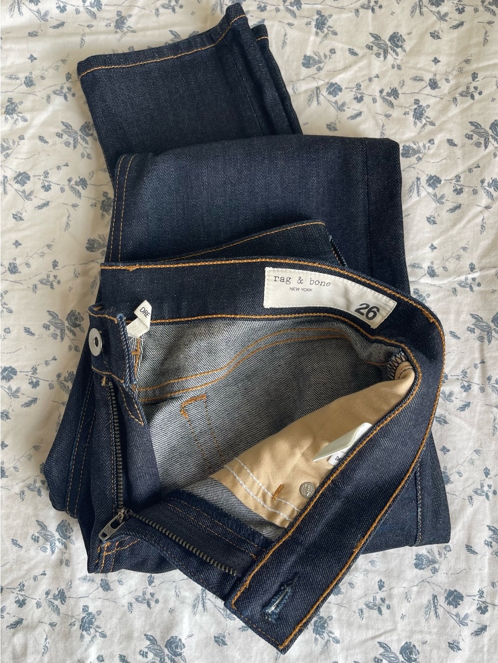 rag & bone Women’s Dark Blue Skinny Jeans - 26